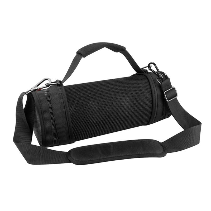 Speaker Carrying Belt Strap Case Carrying Storage Box for SRS XB43 Speaker Storage Mesh Holder Handle/ Shoulder Strap