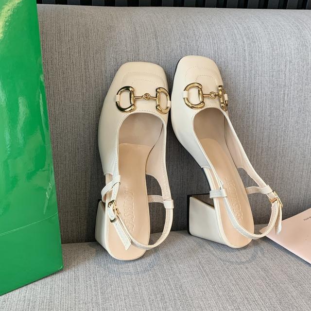 Fashion Women 'S High -Heeled Shoes Summer With Heels Women 'S Single Shoes  Women 'S High -Heeled Sandals Beach Slippers Pumps