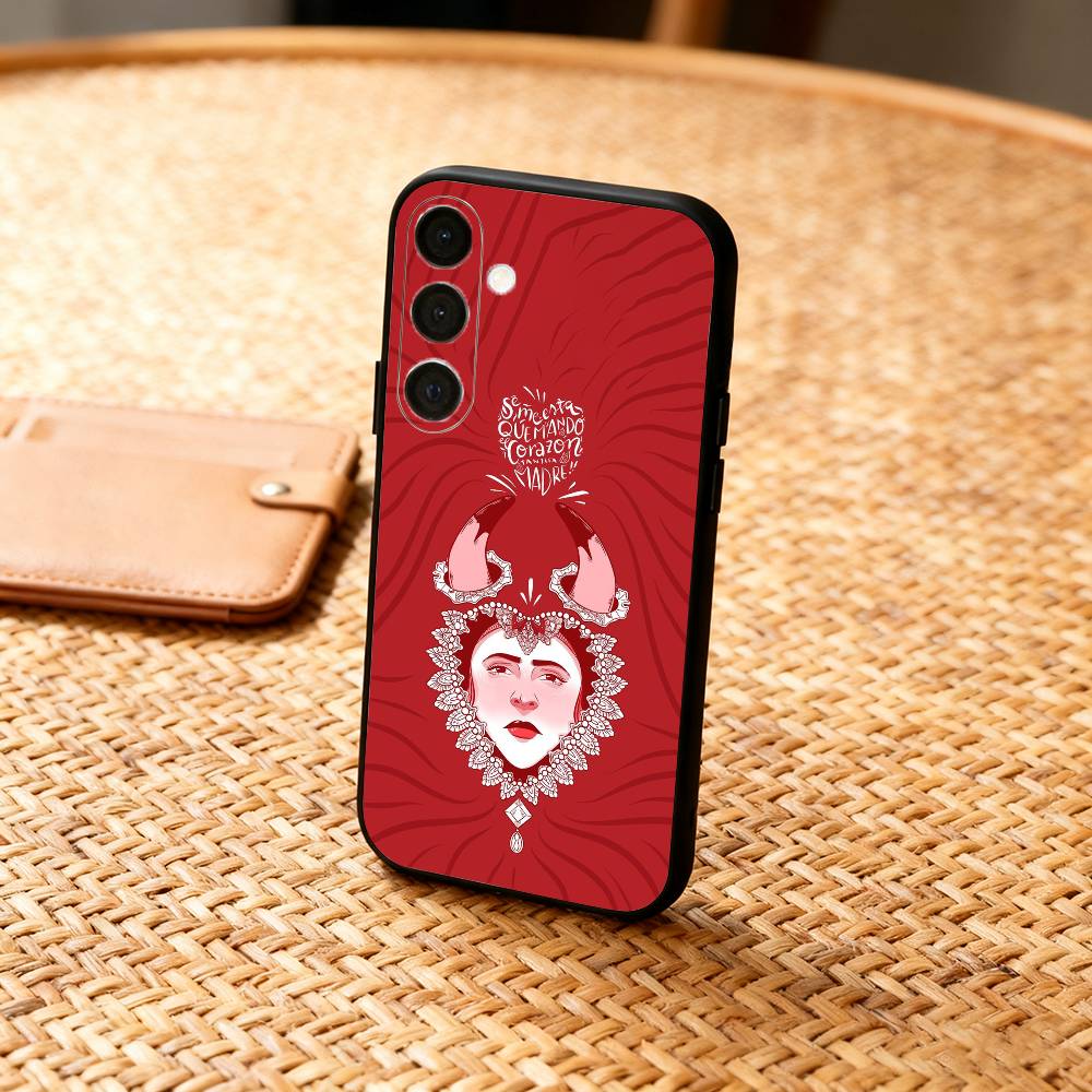 

M-Mon L-Laferte Autopoietica Phone Case For Samsung A73,A21s,A22,A31,A32,A52,A53,A71,A80,Soft Black Shell Samsung a32 4g