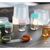 3D Jar Mold Set with Lid Cover Small Cylinder Bottle Silicone Mold for Jewelry Making Supplies Resin Casting Tool