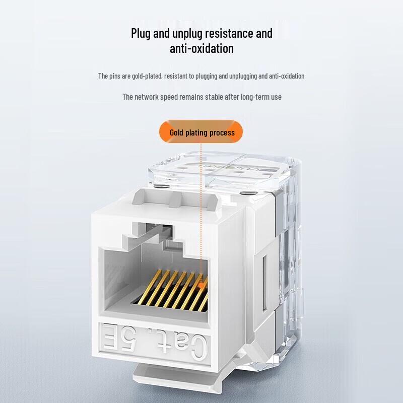 Ugreen Cat5e Toolless RJ45 Keystone Jack