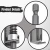 Spring Loaded Screw Holder Bit,Universal Retaining Tool,Maintenance,Metal Screwdriver Bit,Anti