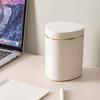 Small Triangular Desktop Press-Top Trash Can