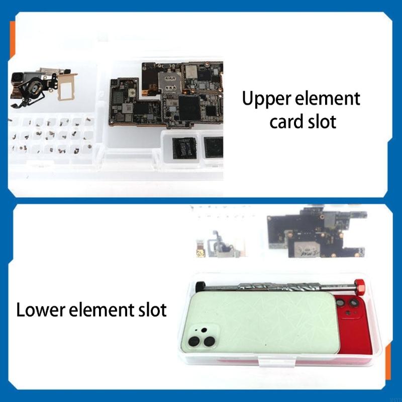 Impact Resistant Tool Case Waterproof Construction Tool Box For Workshop And Household Organization M4YD