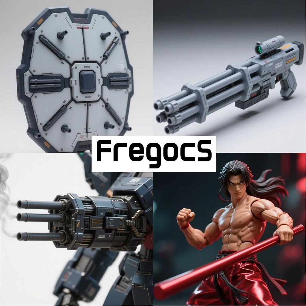 FregocS Plastic Round Convenient Set of 2 Pieces Each of and 250mm Long Plastic Model ABSR10S Rods, 10, 1mm, 2mm, 3mm, 4mm, 5mm, (Hobby Materials,