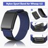 For WHOOP 4.0 Magic Tape Band Stylish Nylon Wrist Strap with Protective Case