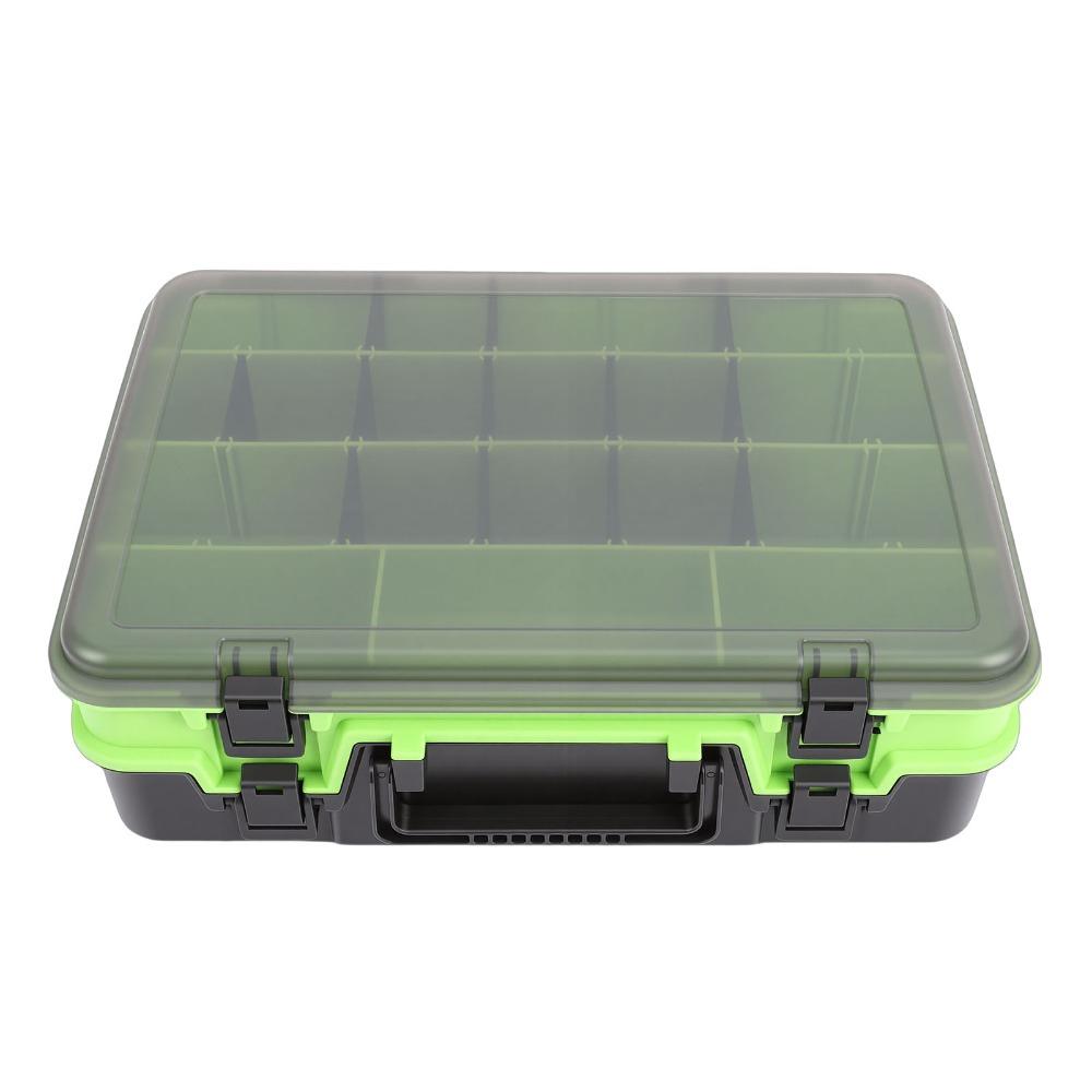 with Adjustable Dividers Fishing Tackle Box PP Fishing Tackle Organizer  For Fishing Hooks