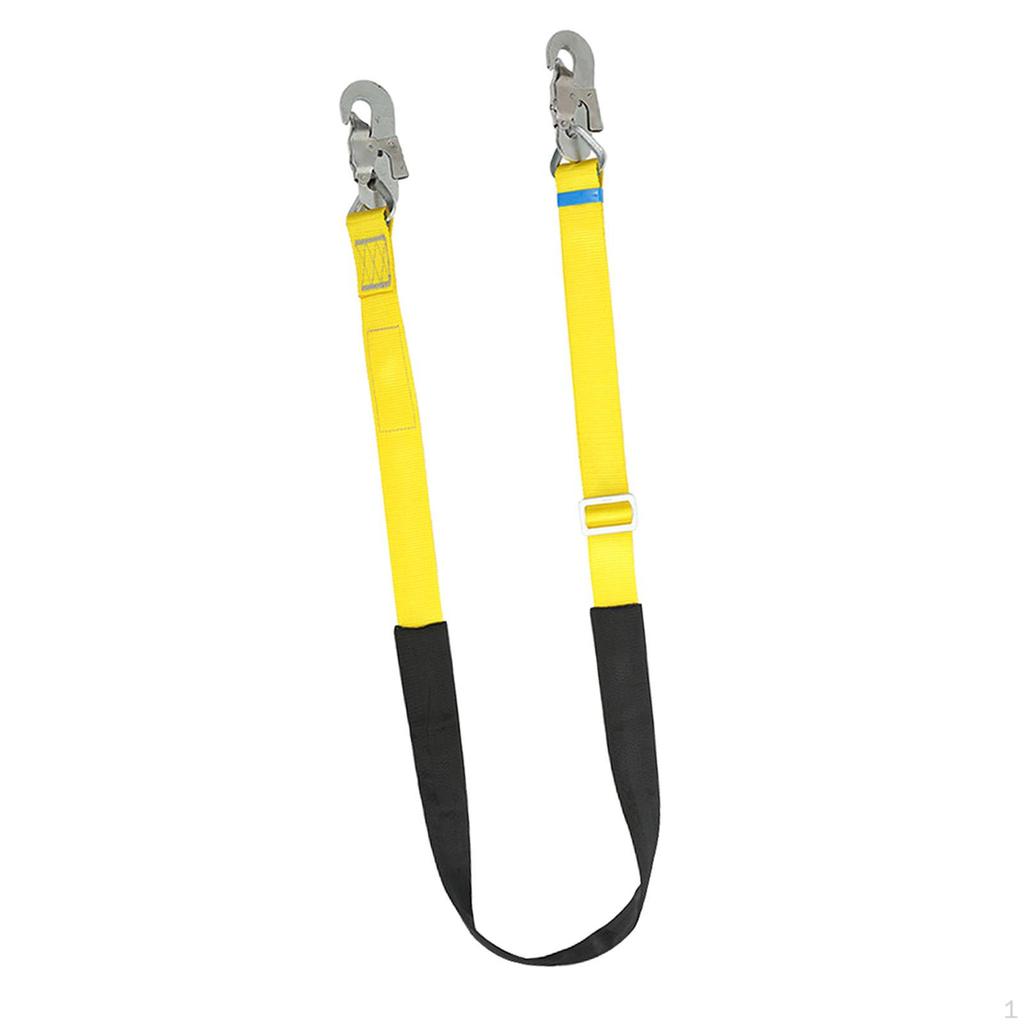 Climbing Safety Belt Work for Outdoor Activities Caving Black