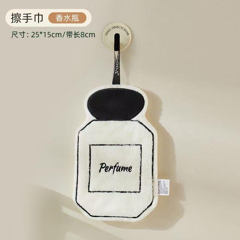Hangable Hand Towel, Thickened Absorbent Quick-drying Bathroom Special Handkerchief Hand Cloth Children's Handkerchief Towels