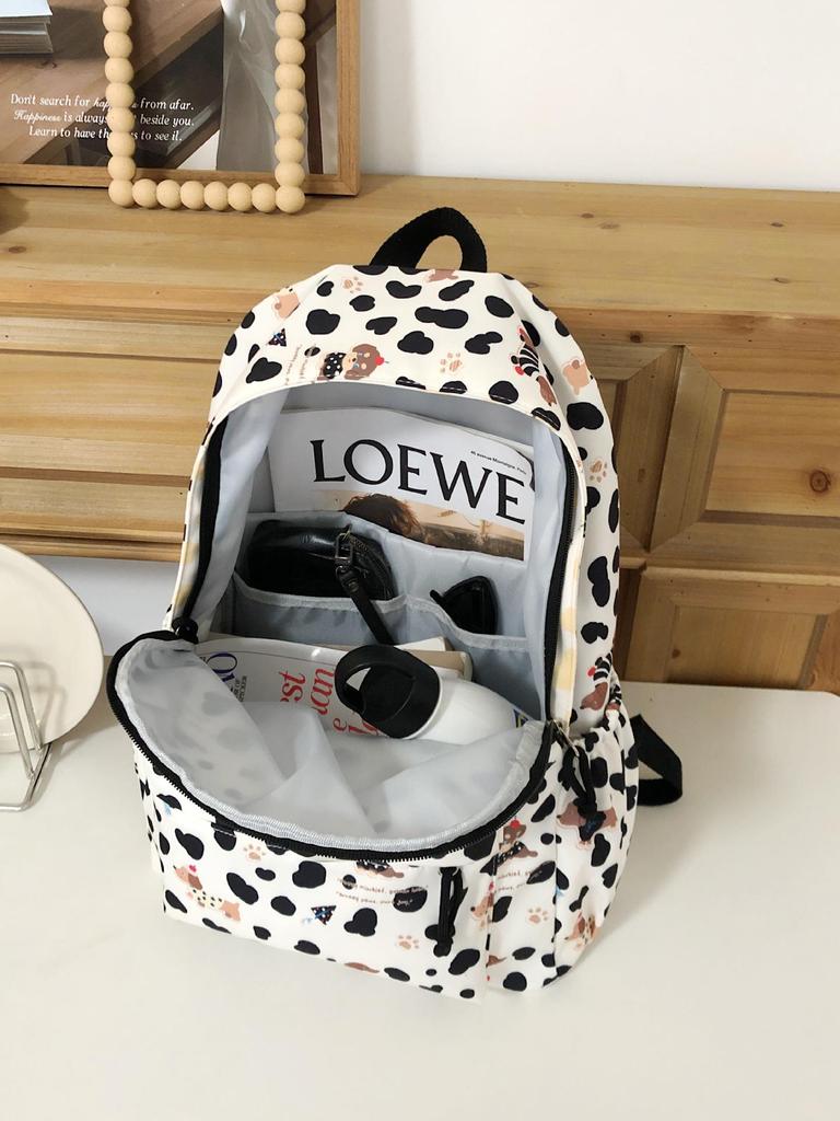 Japanese-Style Large-Capacity Backpack for Women - Cute, Versatile, Fresh Design for Junior High School Students and Travel