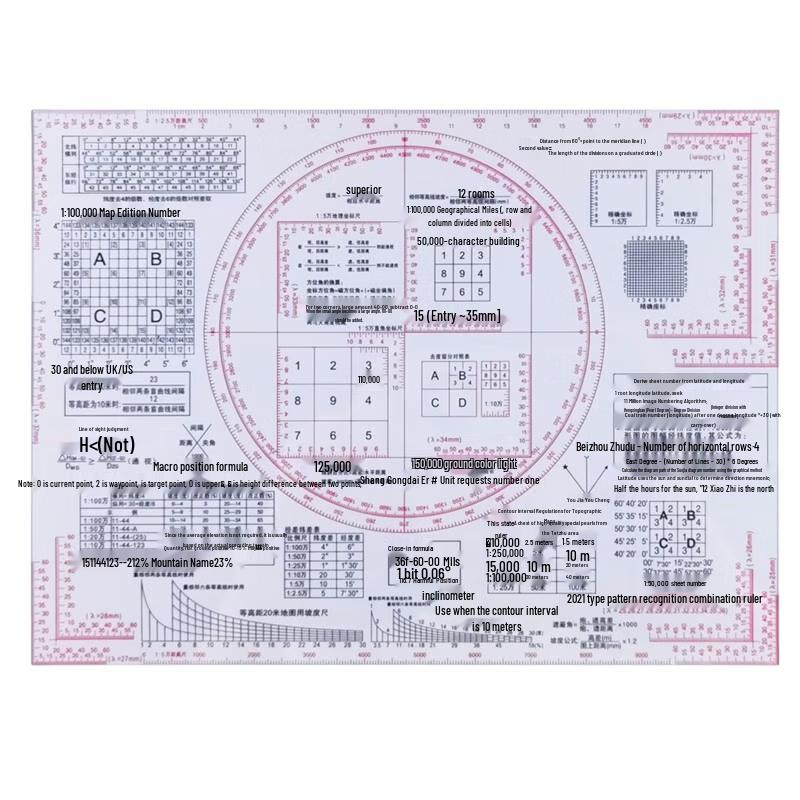 Jiang Ying Tactical Mapping & Drawing Equipment