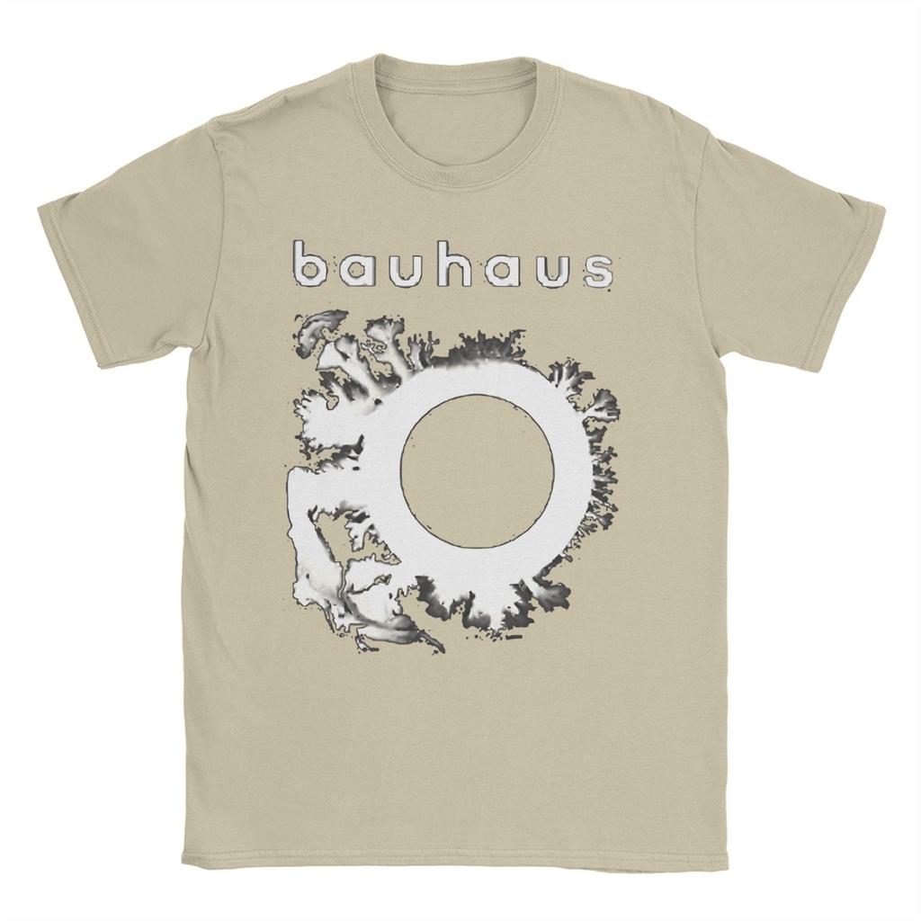 Funny Bauhaus TShirt for Unisex O Neck Cotton T Shirts Short Sleeve Tee Shirt Printed Clothing