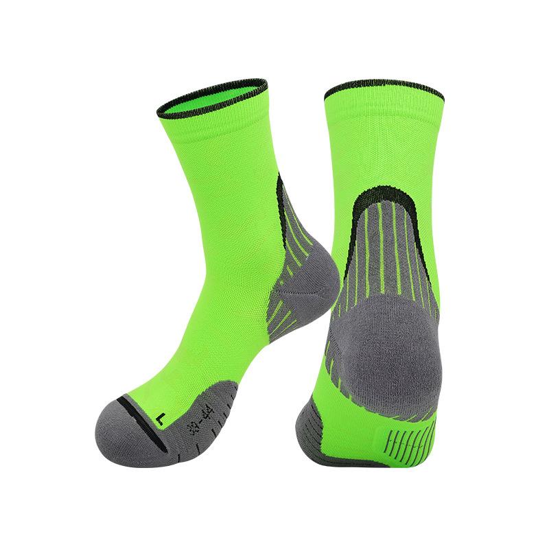 2026 Outdoorsport Socken Frühling und Sommer Professionelle Rutschfeste Laufsocken Mittellange Lange Lauf- und Radsocken Herren- und Damensocken