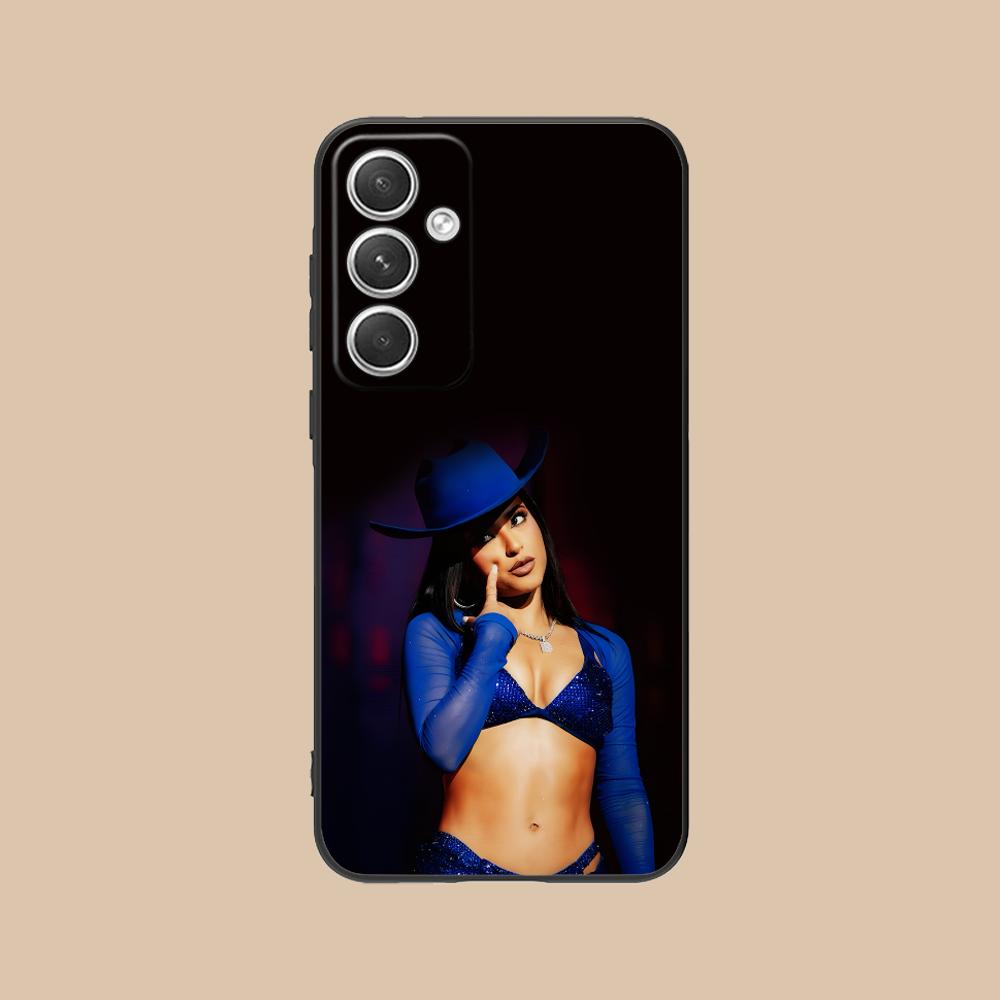 Fashion Becky G Matte TPU Mobile Phone Case for Samsung Galaxy S26 S25 S24 S23 S22 S21 S20 Note20 Plus FE Ultra Colorful Cover