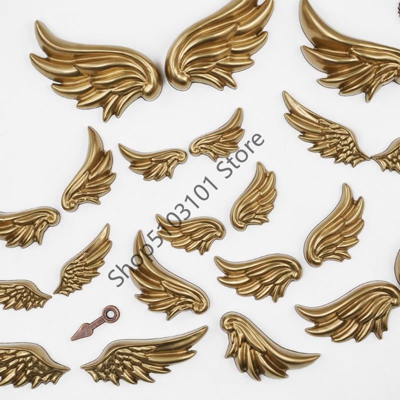 X6HE Mehrzweck-Engelsflügel-Form für Basteln von Harzschmuck-Anhängern Ohrringen Schlüsselanhängern Form mit Spiegelfinish