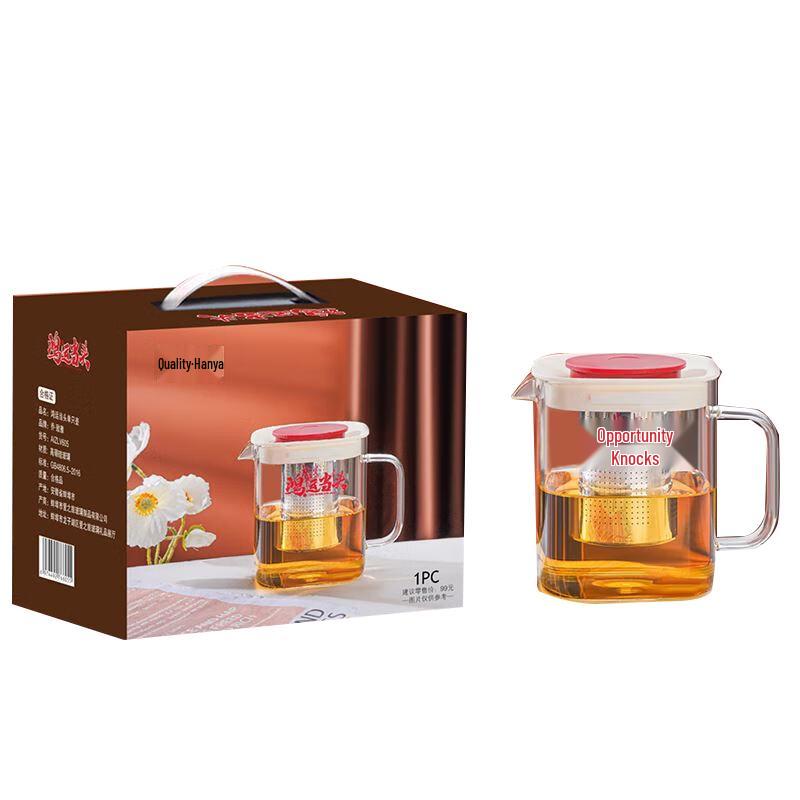 Takqiao High Borosilicate Glass Pitcher