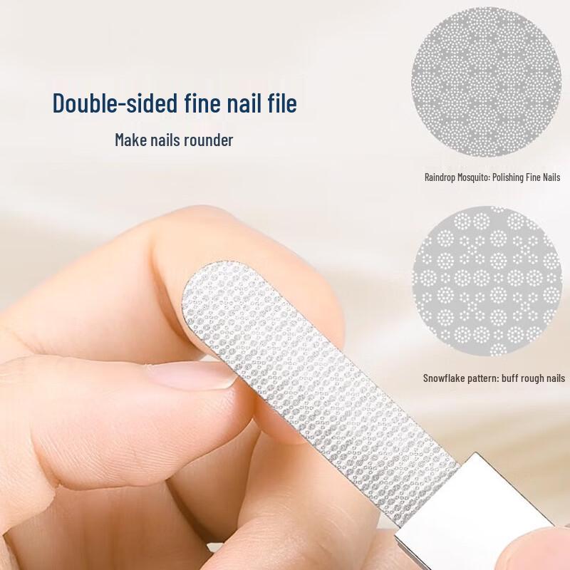 Seesoo 4-Piece Nail Clipper and File Set