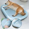 1PCS Summer Dog Bed Cat Cushion Puppy Sleep Nest for Small Medium Large Dog Cat Ice Silk Cool Mat Pet Kennel Cooling Bed
