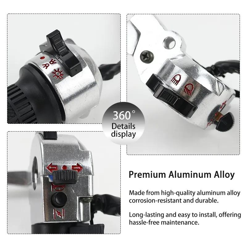 LINGQI RACING Twist Throttle Hand Throttle Grips Function Handlebar Switches for Mini Trail Monkey Z50 Z50A Dirt Pit Bike Parts