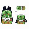 School Season Digital Printing Backpack Student Bag Large Capacity Children'S Messenger Bag Lunch Bag