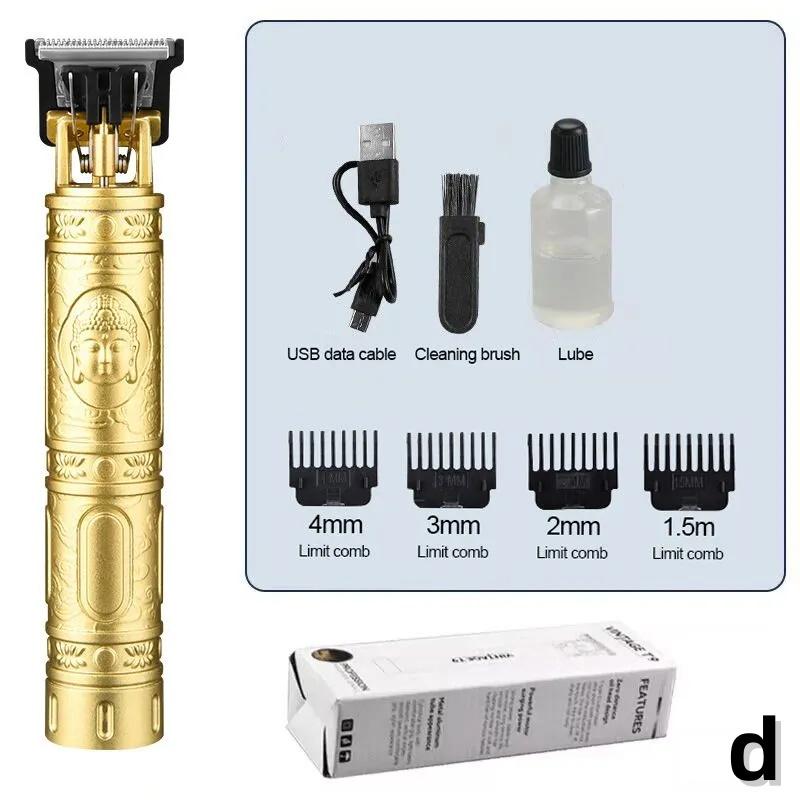 Electric Cordless Hair Cutting Machine Professional Hair Barber Trimmer For Men Clipper Shaver Beard Lighter