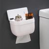 Wasserdichte Wandhalterung Toilettenpapierhalter Regal Toilettenpapierrollen-Papierrollen-Aufbewahrungsregal Aufbewahrungsbox Tablettregal Badezimmerzubehör
