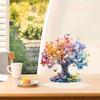 Valentine's Day Tree of Life Colorful Butterfly Tree Acrylic Ornament Valentine's Day Gift Home Desktop Decoration