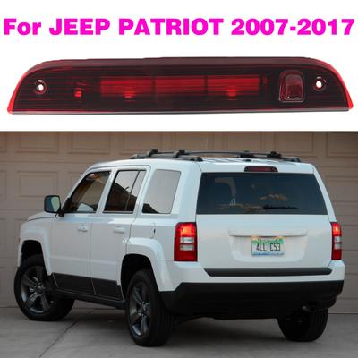 5116236AF ABS Hohe Montage Schwarzes Bremswarnlicht Ersatz für Jeep Patriot 2007-2017 Hintere Dritte Bremsleuchte Ersatz