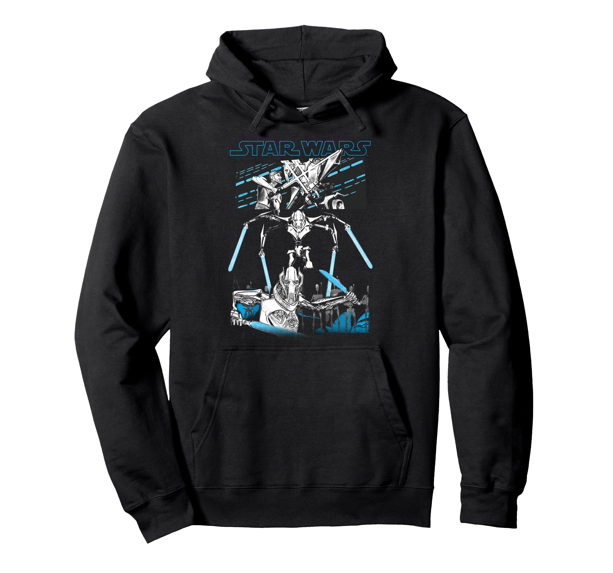 Star Wars General Grievous Lightsaber Panel Hoodie