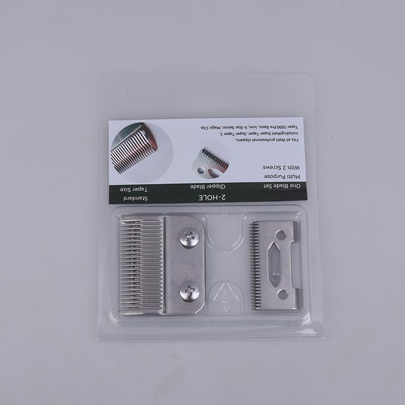 Professional Replacement 2-Hole Clipper Blade Compatible With Cordless Magic Clip 808 Hair Clippers