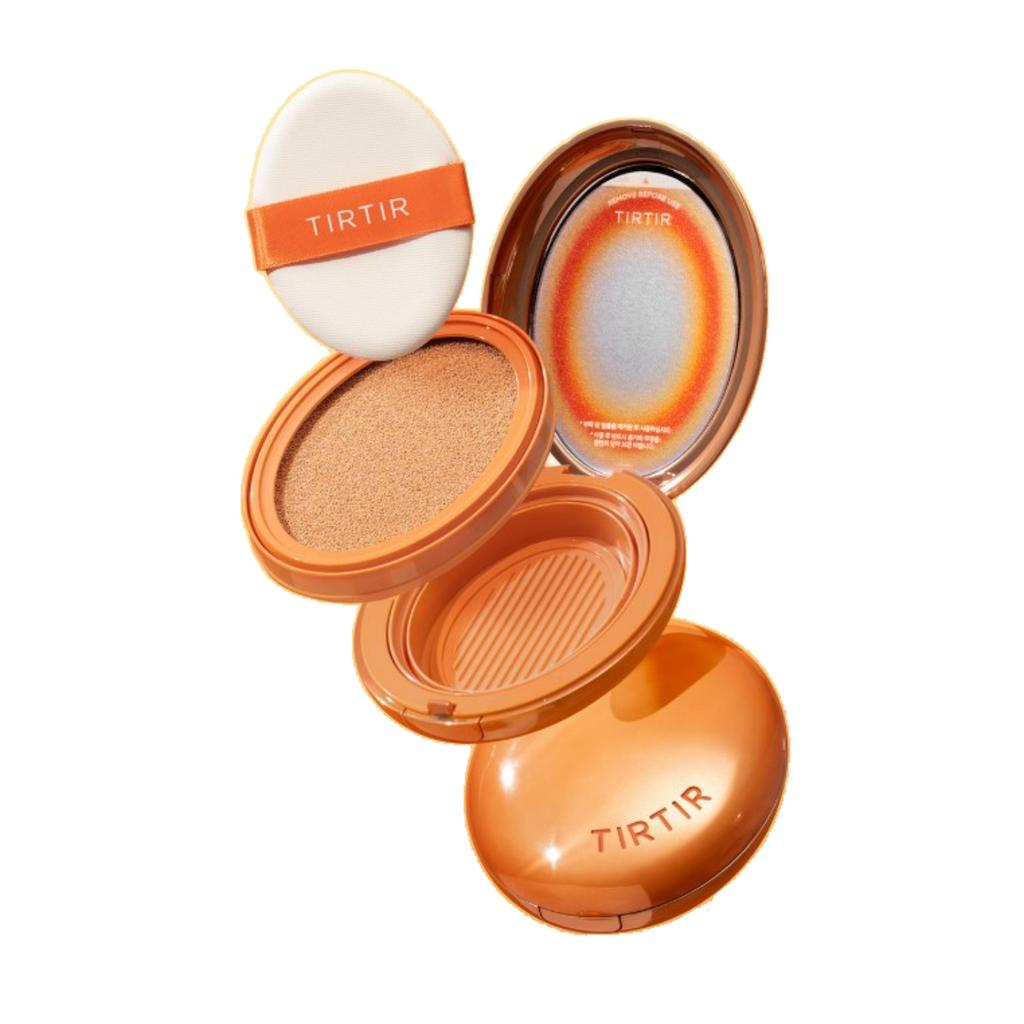 TIRTIR Mask Fit AI Filter Mini Cushion Cor 19 Base Cushion de Alta Cobertura Blur 4,5g