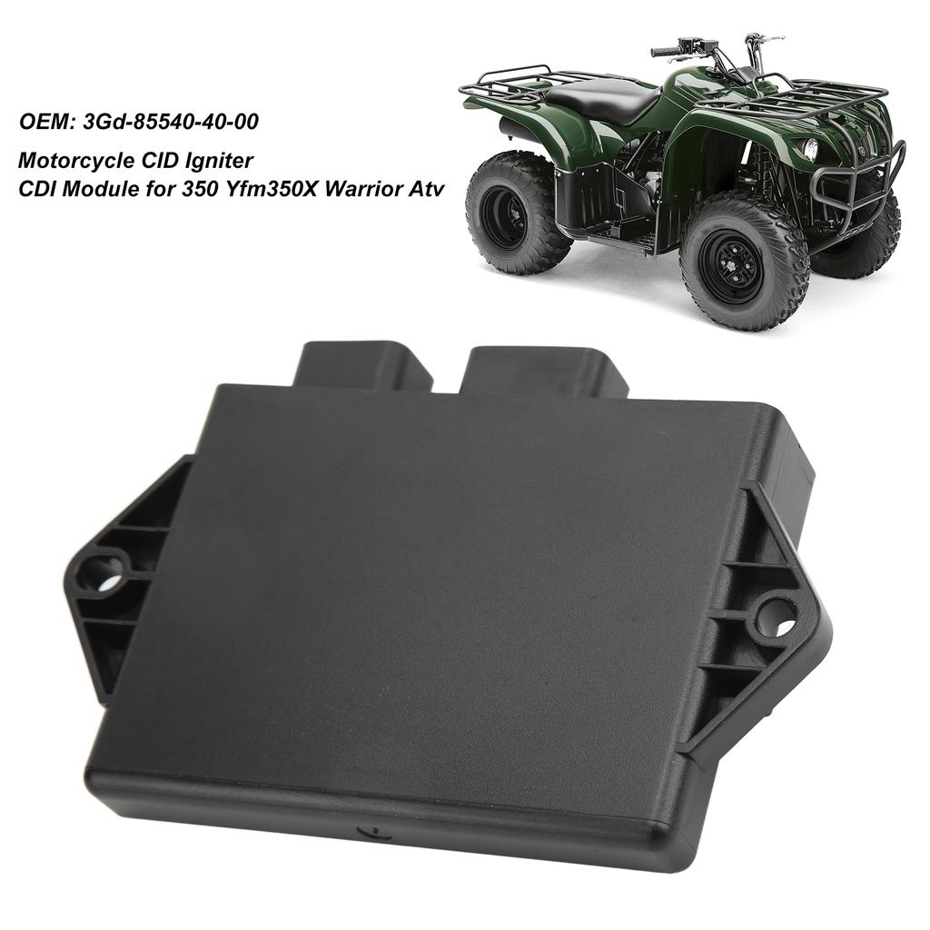 CDI Module Box ATV Ignition Parts 3Gd‑85540‑40‑00 Replacement for Warrior 350 YFM350X ATV 1997‑2001