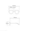 Non-polarized Vintage Square Sunglasses Women Men Metal Frame Sun Glasses Female Eyewear