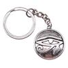 Hamsa Hand Charm Keychain Evil Eye Protection Key Ring 28mm Ring