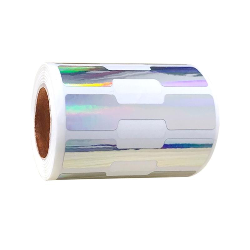 Opakowanie 500 Naklejek Jubilerskich Samoprzylepne Etykiety Cenowe do Wyświetlania Ręcznie Robione Etykiety z Naturalnego Papieru Kraft do Dekoracji