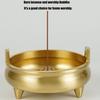 Traditional Brass Incenses Burners Incenses Holder for Spiritual Practices and Meditations Space Rusts resistant Censers