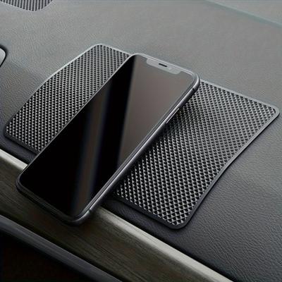 PVC Neslystantis Prietaisų Skydelio Laikiklis Neslystantis Lipnus Padėkliukas Telefonui ir Akiniams, Suderinamas su Dauguma Transporto Priemonių, Automobilio Salono Aksesuaras