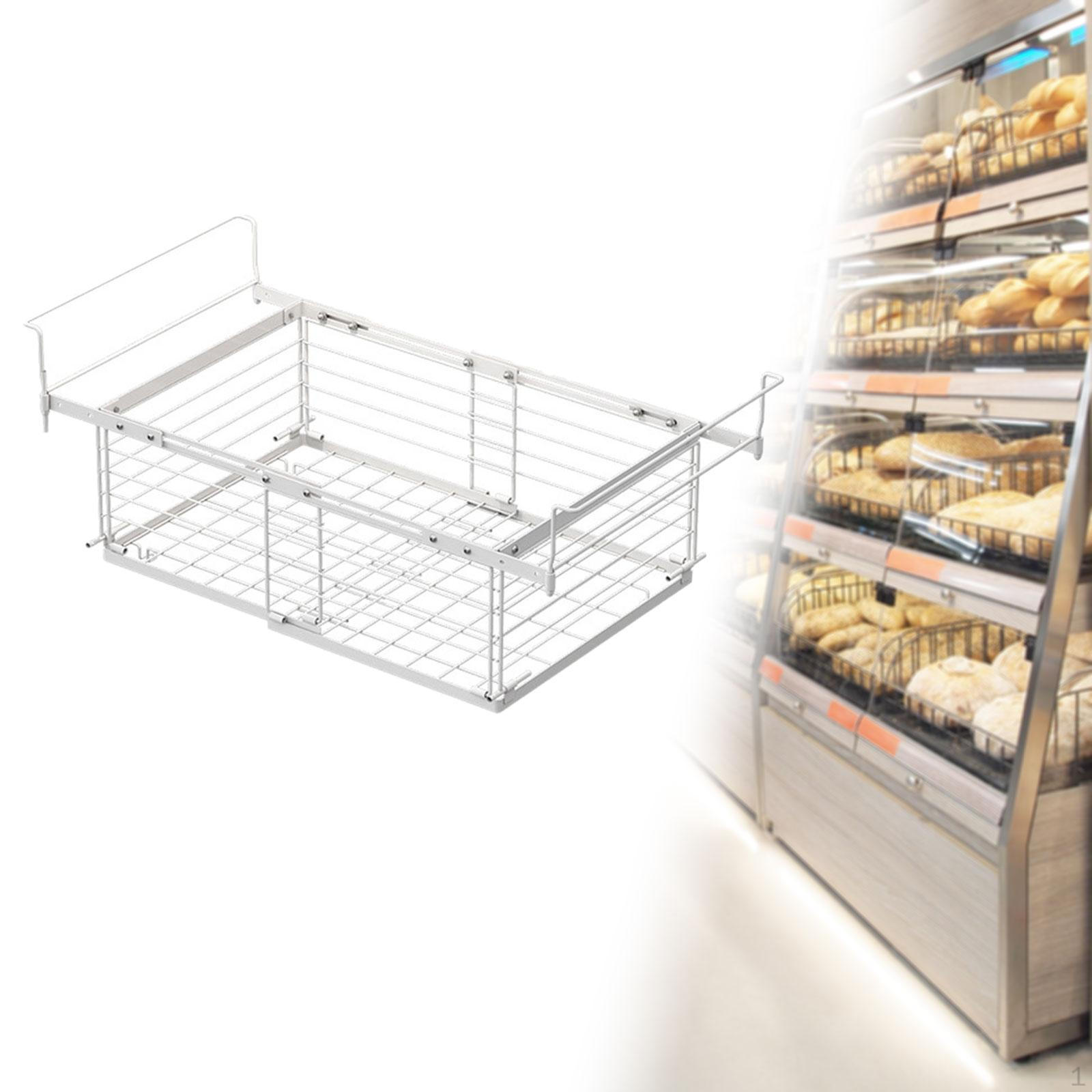 

Chest Freezer Basket for Hanging Storage, Divider Rack Kitchen Use білий