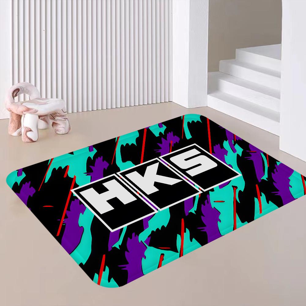 

Entrance Doormat HKS R32 GT-R Floor Mat Rectangle Anti-slip Home Soft Badmat Front Door Indoor Outdoor Mat Welcome Doormat 40x60cm