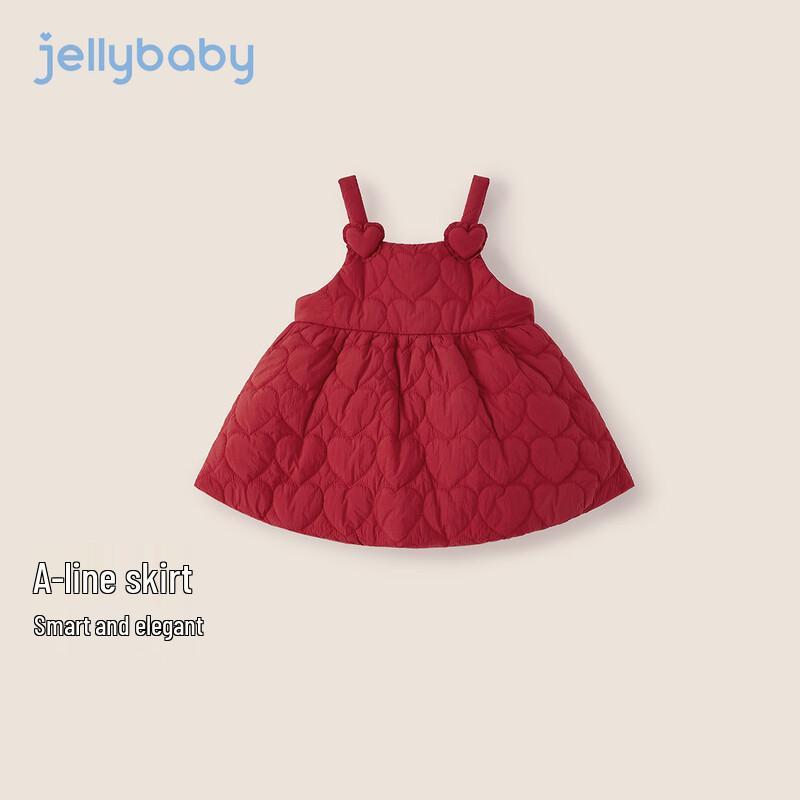 JELLYBABY Girls' Sweet Bow Princess Dress