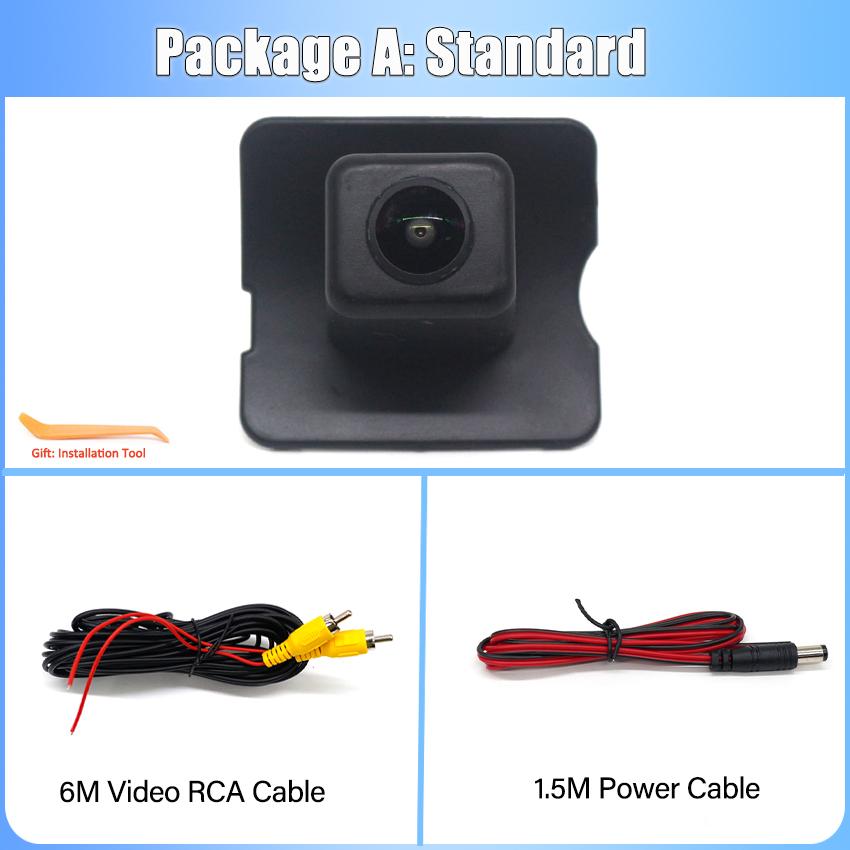 

140° HD 1080P Автомобильная камера заднего вида для Mercedes Benz ML M W164 ML350 ML330 ML63 Ночное видение Реверсивный Высокое качество RCA