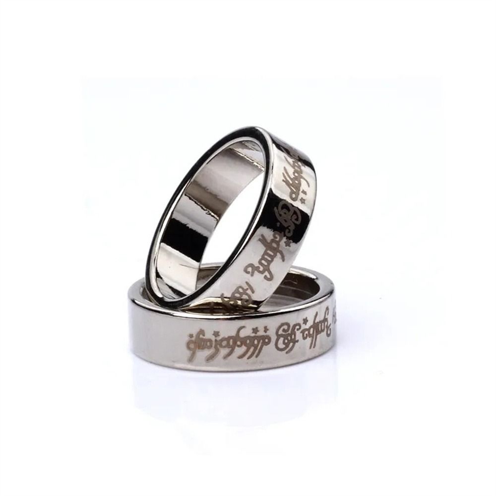 Gold Silver Plate Magician Ring Magic Tricks Wizard PK Ring Magnetic Magic Ring  Finger Decoration