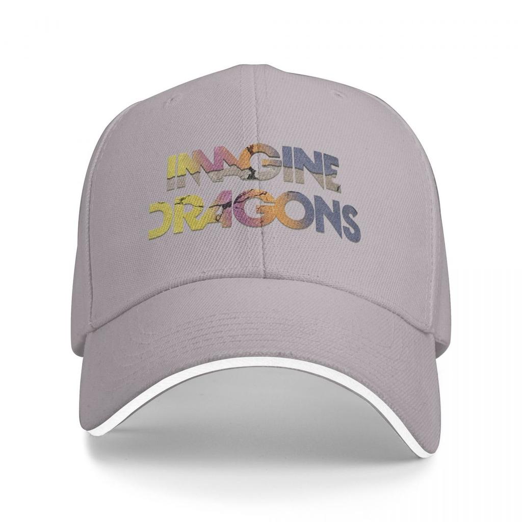 Imagine Dragons Rockband Baseballkepsar Snapback Basebollkepsar Andningsbara Casual Keps Utomhus för Män Och Kvinnor