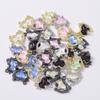 5pcs Cute Crystal CZ Rocking Horse Pendants Charms for Jewelry Making Necklace Earrings Bracelet DIY Handmade Accessories