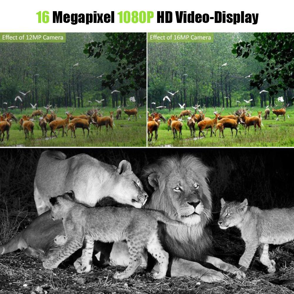 20mp 1080p kamera obserwacyjna myśliwska Mini301 z noktowizorem zwiad dzikiej przyrody Po pułapki 0,45s wyzwalacz wodoodporna kamera myśliwska