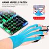 10pcs Black Skin Blue Esports Muscle Patch Cotton Material Muscle Energy Patch  Sports Protection