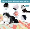 Chongker Realistic and Lifelike Cat Plush Handmade with a Soft Cute and Soothing A Great Gift for Cat and the Perfect for Birthdays and Toy, Touch,