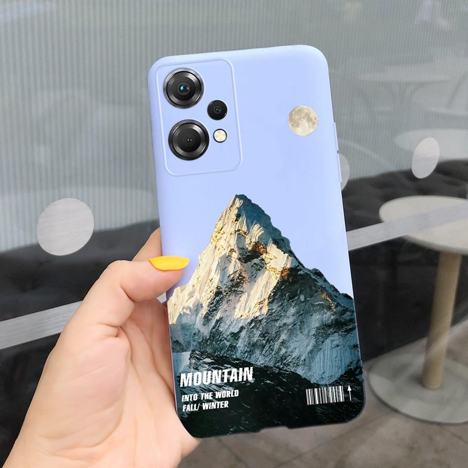 For OnePlus Nord CE 2 Lite 5G Case CPH2381 CPH2409 Silicone Cover Fashion Moon Soft Phone Cases For OnePlus Nord CE2 Lite Bumper