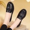 Real Soft Leather Shoes Soft Sole Not Tired Feet Casual Shoes Single Shoes Women's New Non-slip Casual Beans
