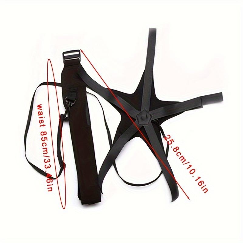 Football Dribbling Training Belt, a Single-person Training Tool, Adjustable Elastic Dribbling Belt, Auxiliary Kicking Device